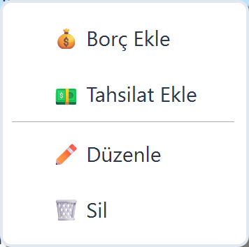 Zentool Veresiye - İşlem Detayı